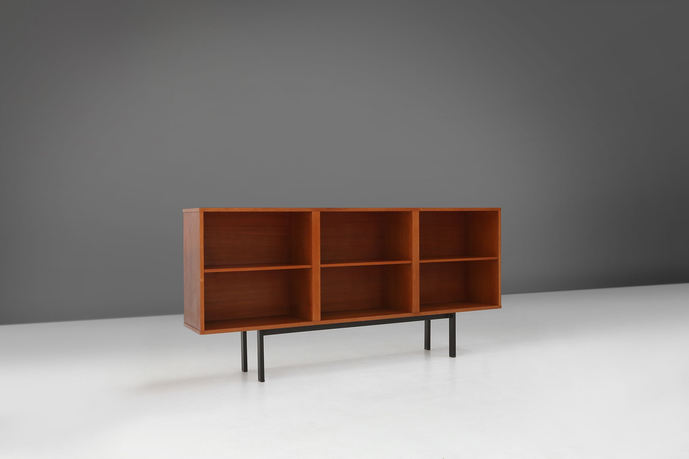 Set of Three Mid‑Century Teak Cabinets, Belgium, 1960sthumbnail